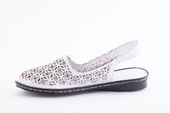 Pantofi Dama Piele Naturala De Vitel Claudio Casini Cart 1008 - L /Alb - Claudio Casini - amely.ro