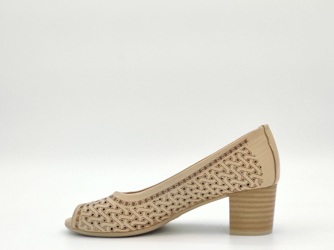 Pantofi Dama Piele Naturala De Vitel Claudio Casini Cart 1069 /Bej - Claudio Casini - amely.ro