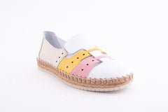 Pantofi Dama Piele Naturala De Vitel Claudio Casini Cart Yt322 /Alb - Claudio Casini - amely.ro