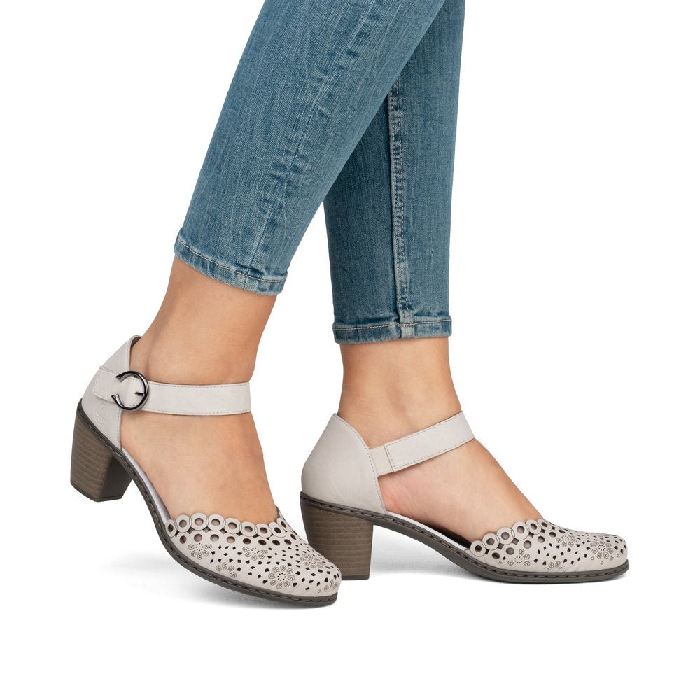 Pantofi Dama Piele Naturala Rieker RIEK 40902 - Rieker - amely.ro