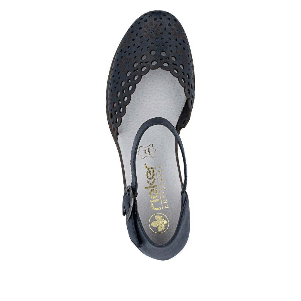 Pantofi Dama Piele Naturala Rieker RIEK 40902 - Rieker - amely.ro