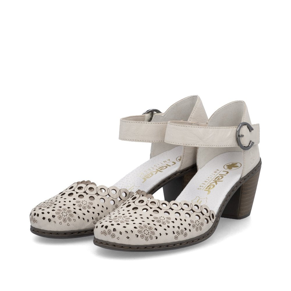 Pantofi Dama Piele Naturala Rieker RIEK 40902 - Rieker - amely.ro