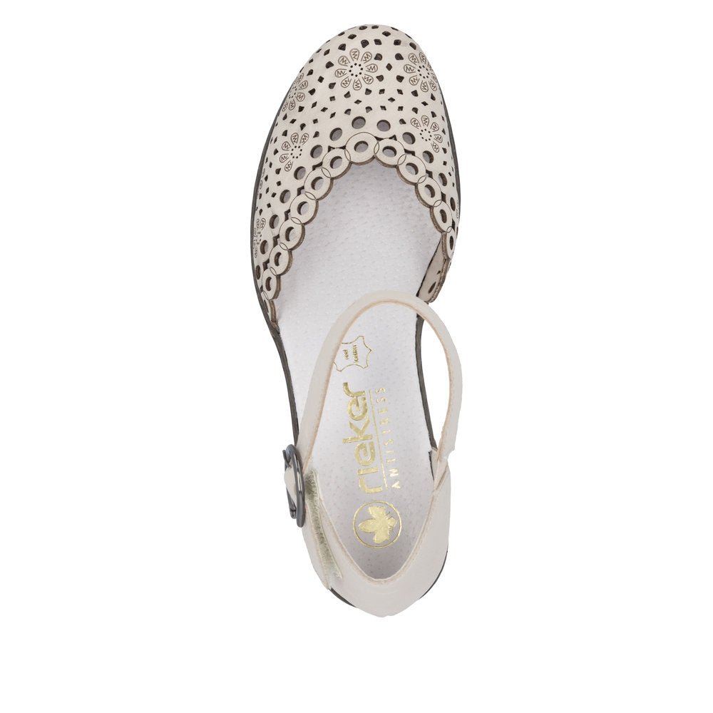 Pantofi Dama Piele Naturala Rieker RIEK 40902 - Rieker - amely.ro