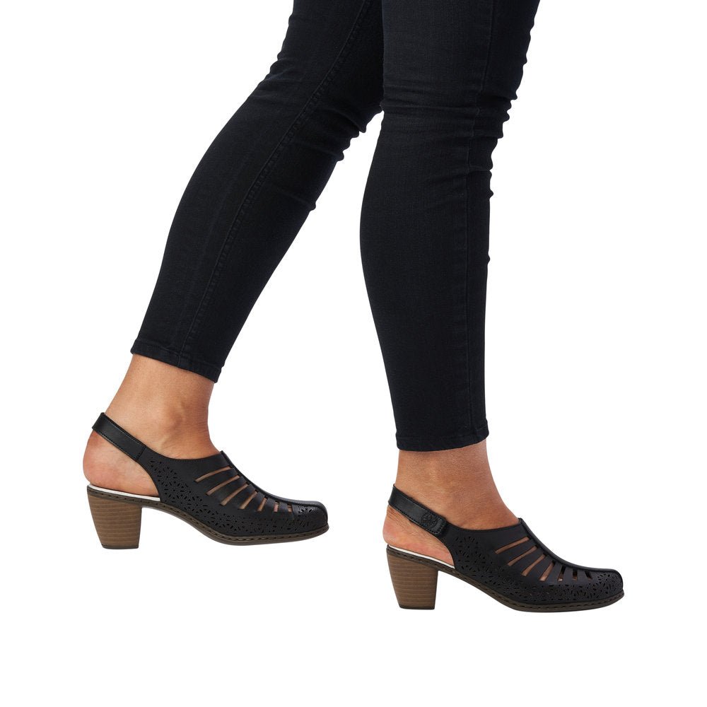 Pantofi Dama Piele Naturala Rieker RIEK 40959 - Rieker - amely.ro
