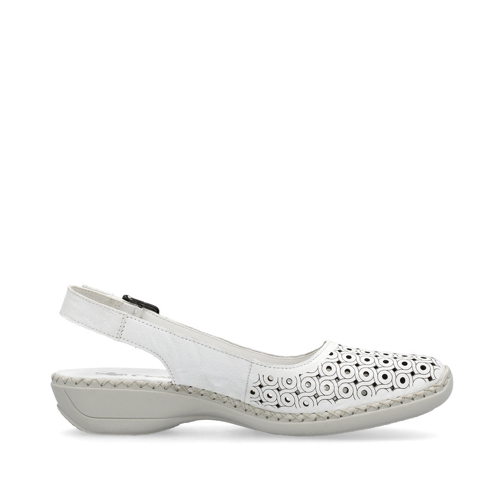 Pantofi Dama Piele Naturala Rieker RIEK 41350 - Rieker - amely.ro