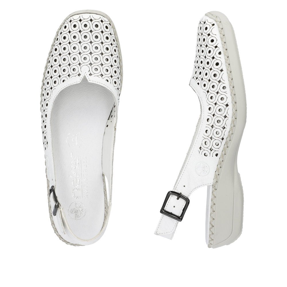 Pantofi Dama Piele Naturala Rieker RIEK 41350 - Rieker - amely.ro