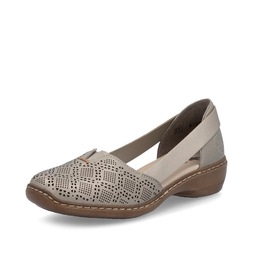 Pantofi Dama Piele Naturala Rieker RIEK 41351 - Rieker - amely.ro