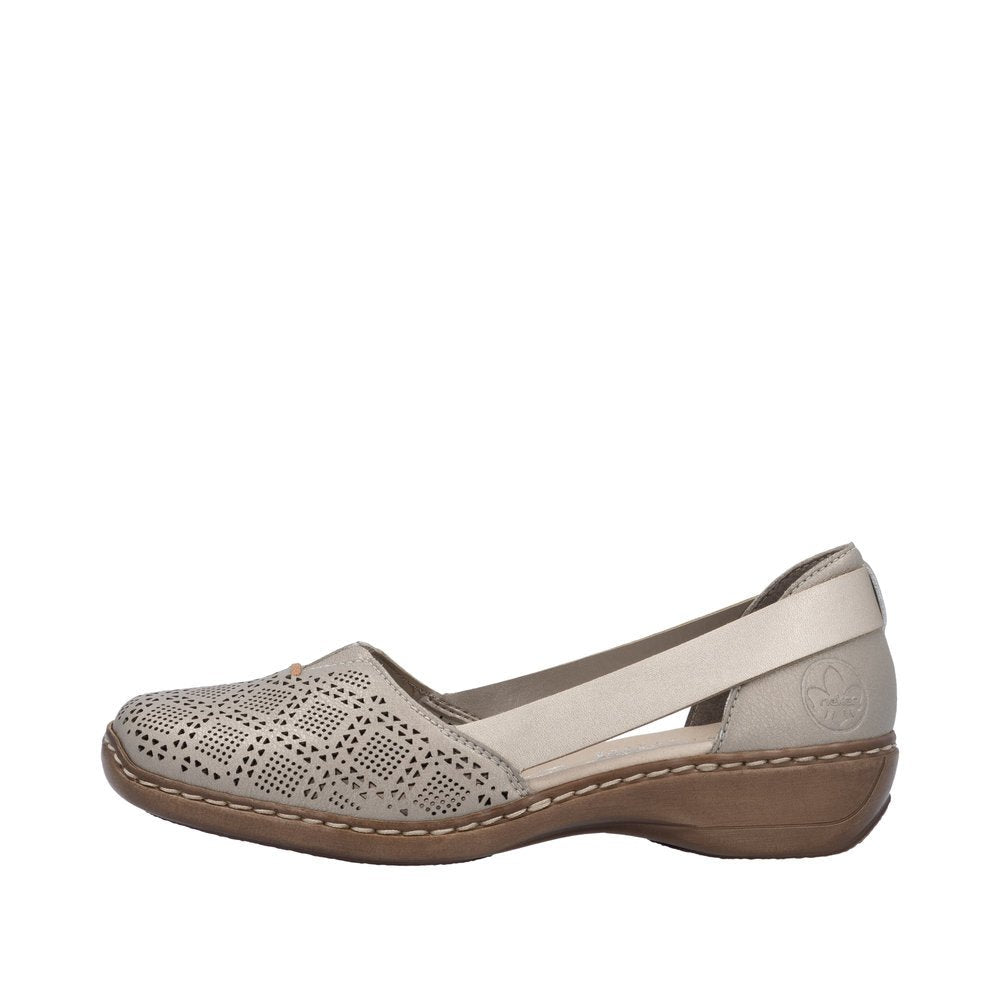 Pantofi Dama Piele Naturala Rieker RIEK 41351 - Rieker - amely.ro