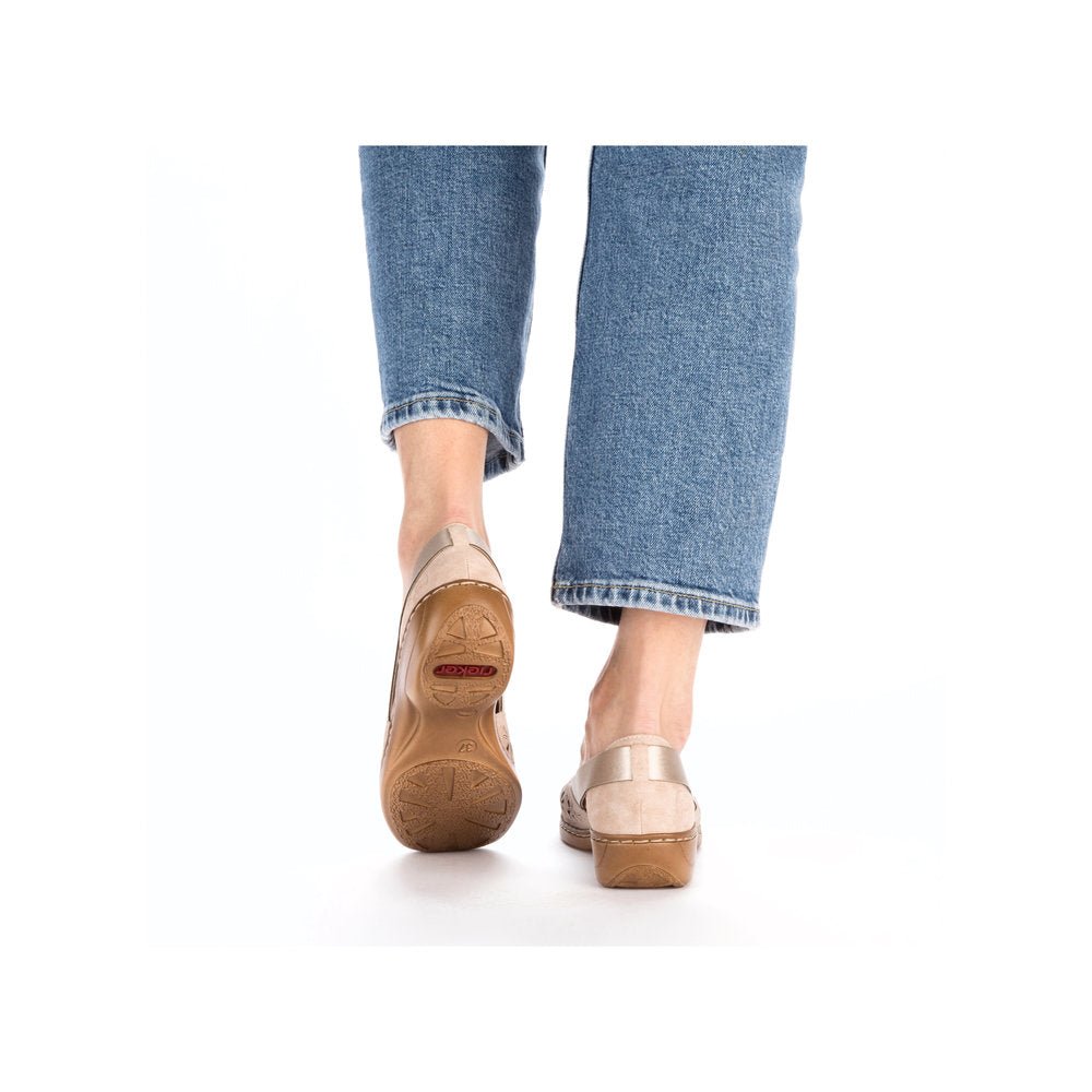 Pantofi Dama Piele Naturala Rieker RIEK 41356 - Rieker - amely.ro