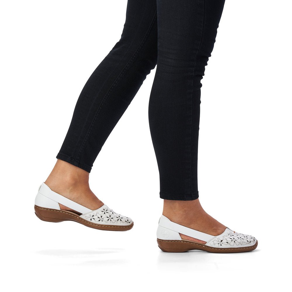 Pantofi Dama Piele Naturala Rieker RIEK 41356 - Rieker - amely.ro