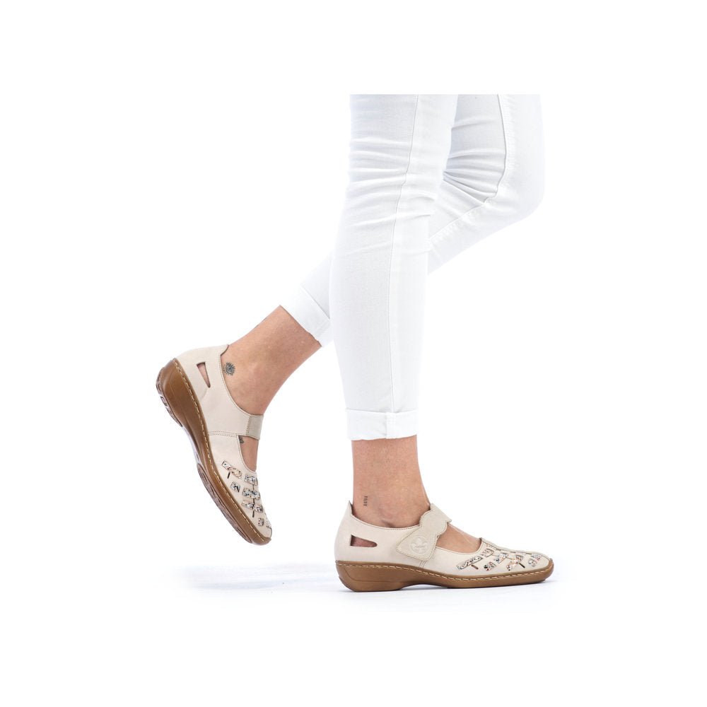 Pantofi Dama Piele Naturala Rieker RIEK 41369 - Rieker - amely.ro