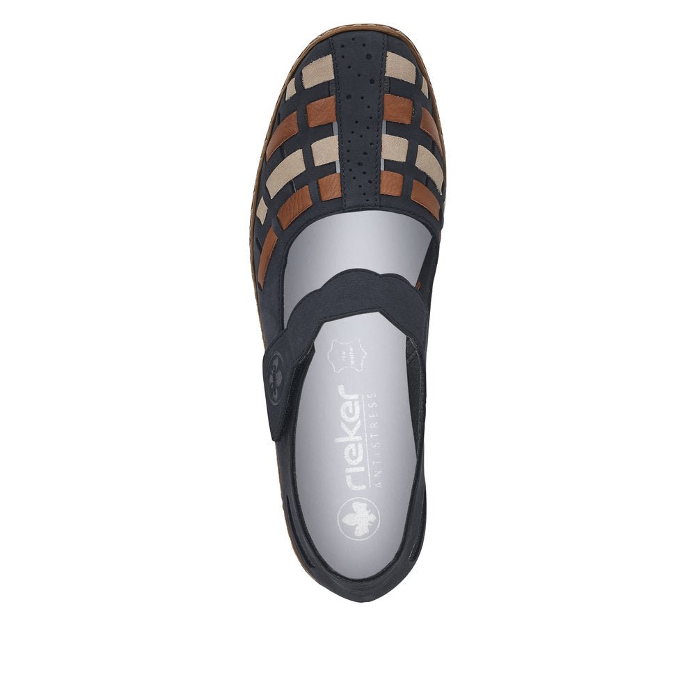 Pantofi Dama Piele Naturala Rieker RIEK 41369 - Rieker - amely.ro