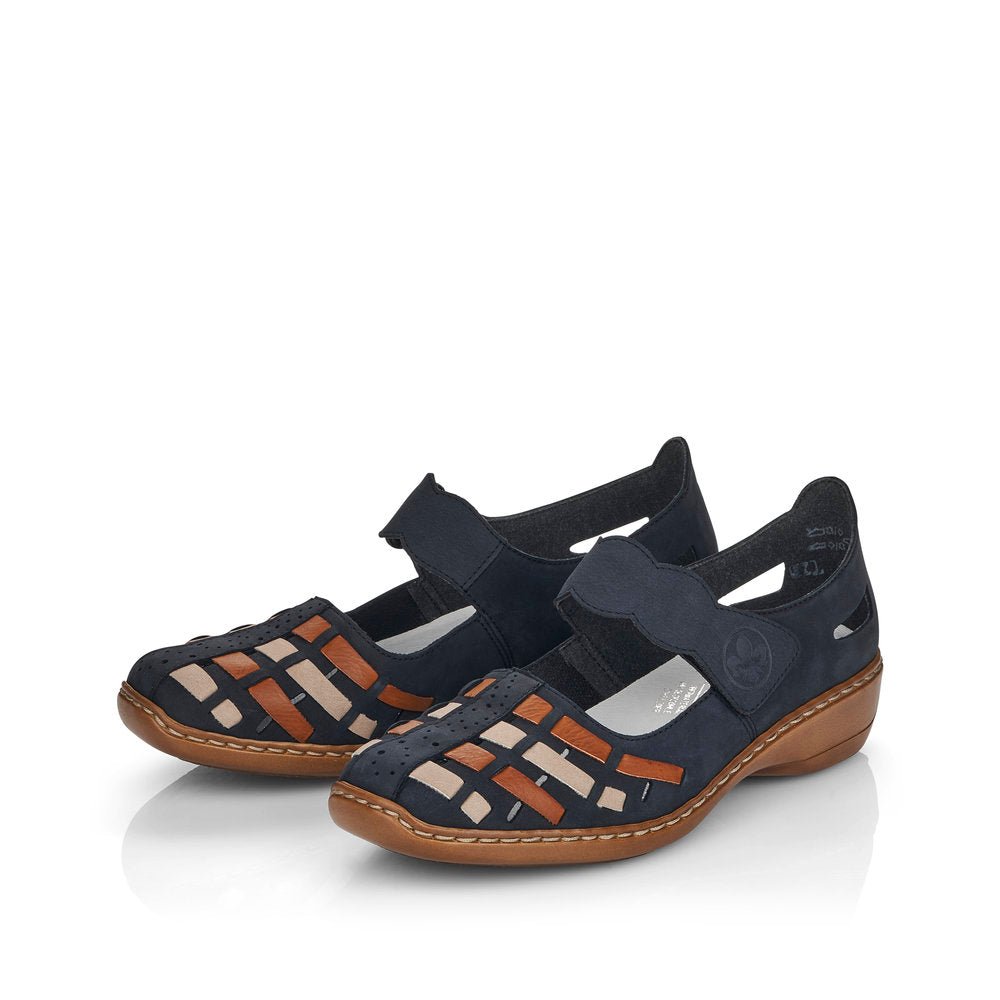 Pantofi Dama Piele Naturala Rieker RIEK 41369 - Rieker - amely.ro