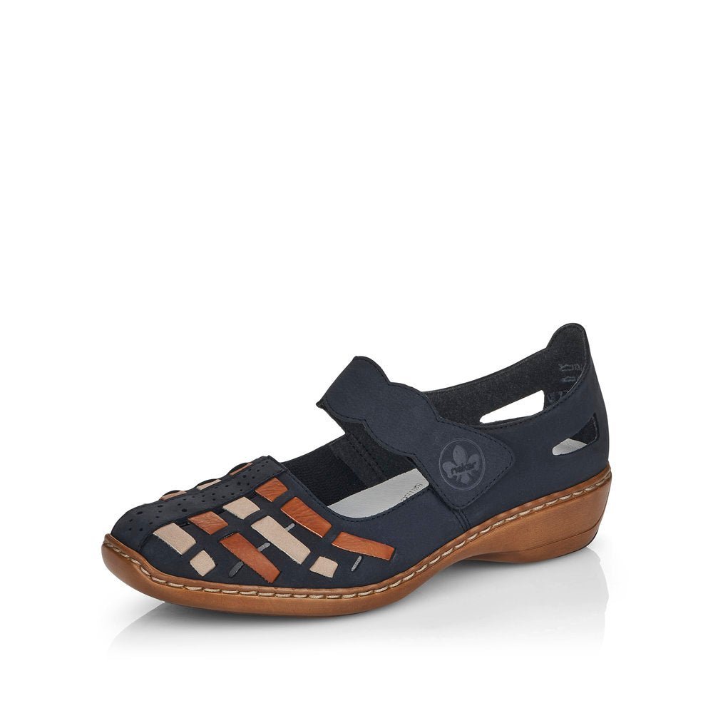 Pantofi Dama Piele Naturala Rieker RIEK 41369 - Rieker - amely.ro