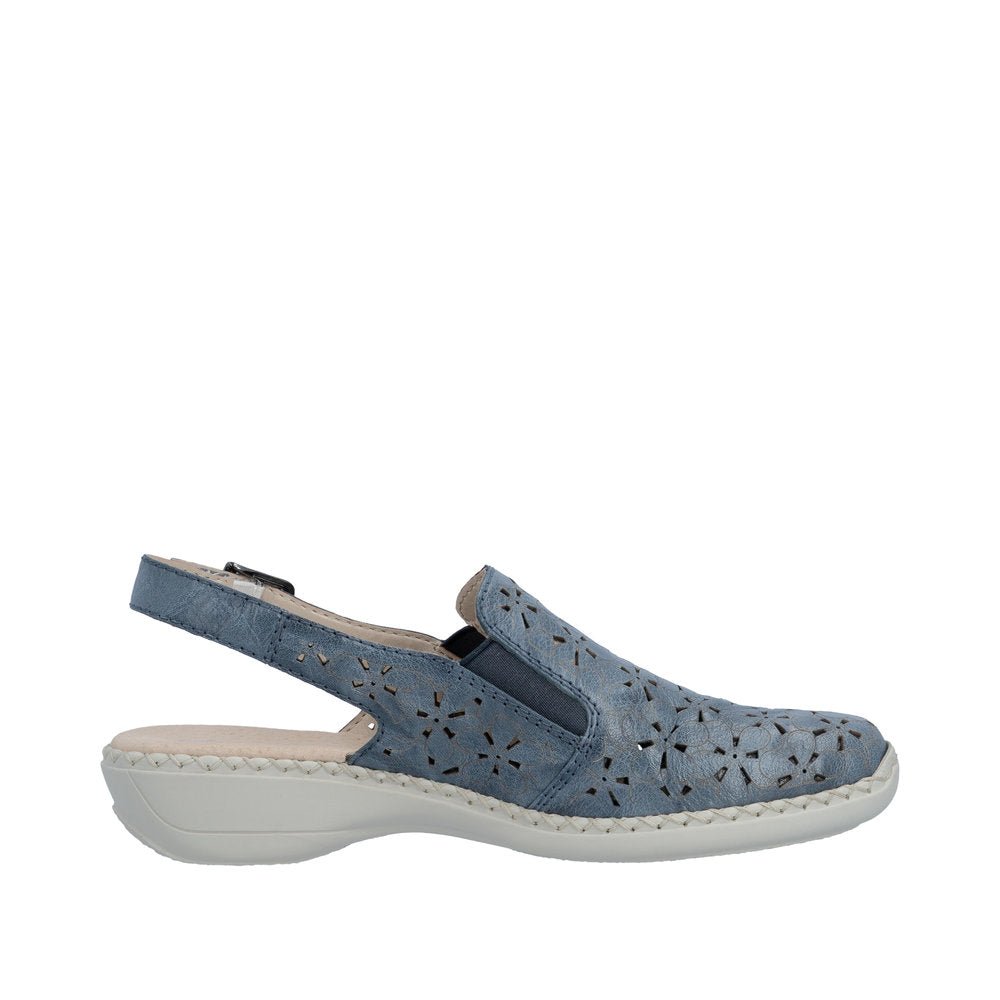 Pantofi Dama Piele Naturala Rieker RIEK 41371 - Rieker - amely.ro