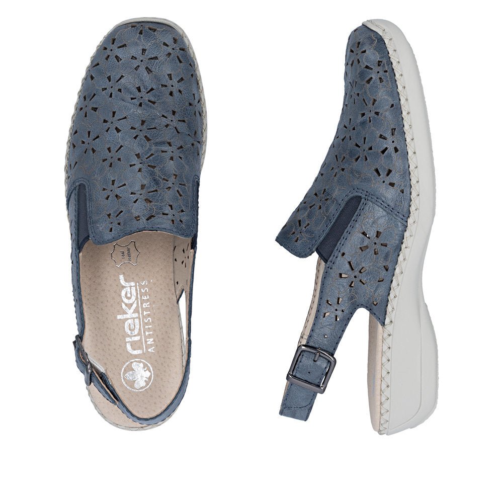 Pantofi Dama Piele Naturala Rieker RIEK 41371 - Rieker - amely.ro