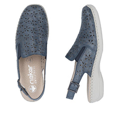 Pantofi Dama Piele Naturala Rieker RIEK 41371 - Rieker - amely.ro