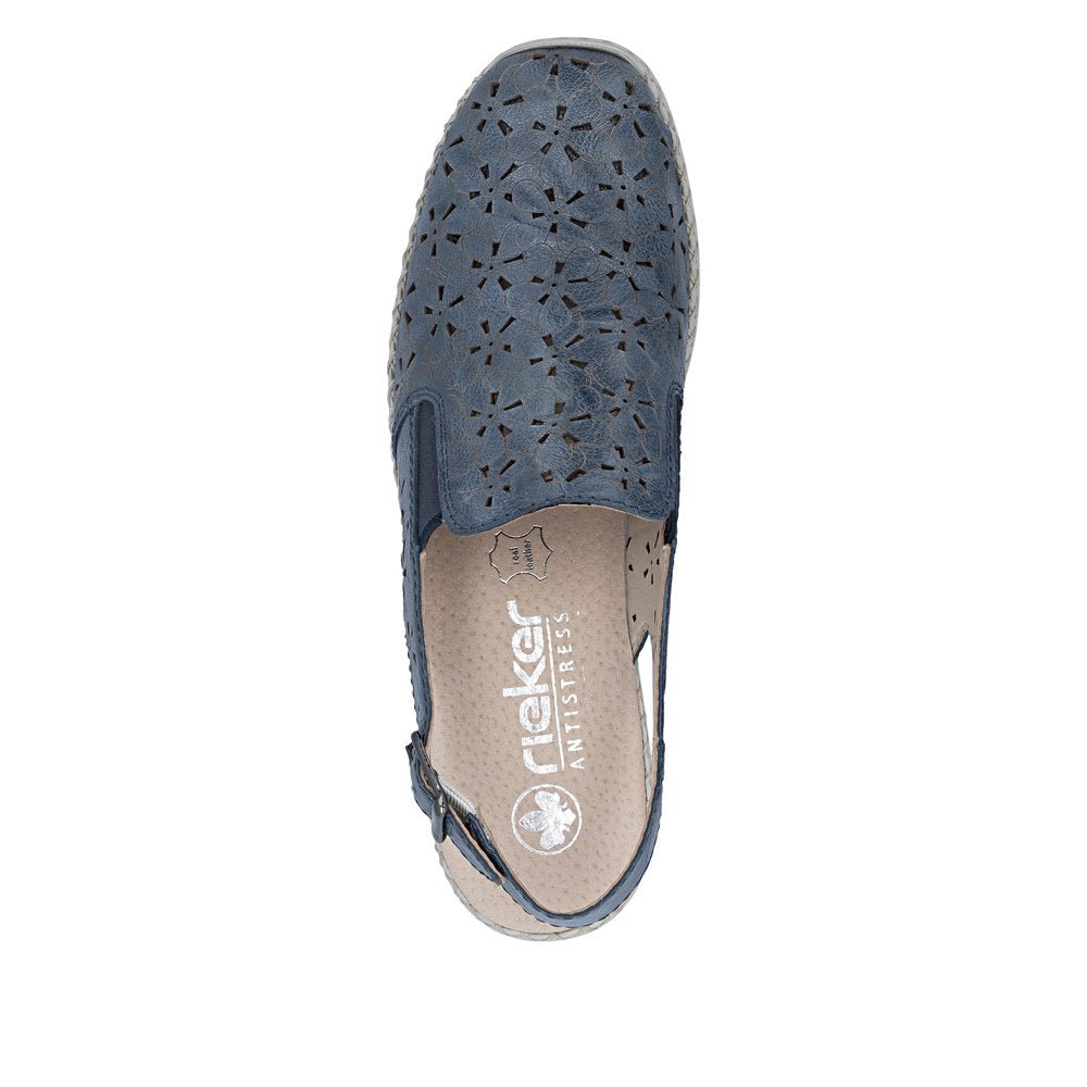 Pantofi Dama Piele Naturala Rieker RIEK 41371 - Rieker - amely.ro