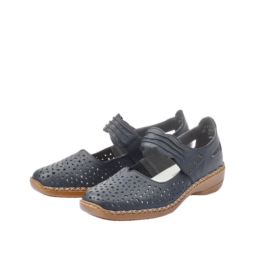 Pantofi Dama Piele Naturala Rieker RIEK 41399 - Rieker - amely.ro