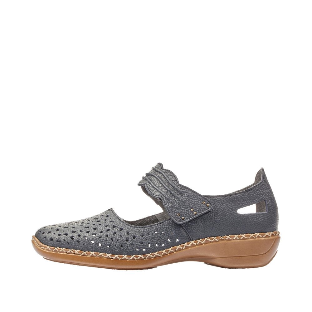 Pantofi Dama Piele Naturala Rieker RIEK 41399 - Rieker - amely.ro