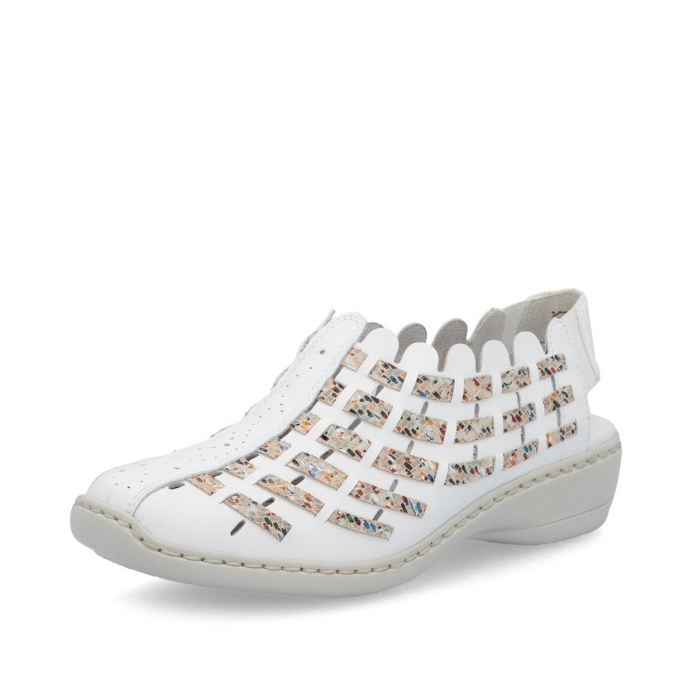 Pantofi Dama Piele Naturala Rieker RIEK 413V8 - Rieker - amely.ro