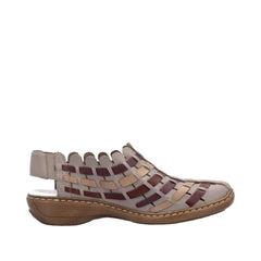 Pantofi Dama Piele Naturala Rieker RIEK 413V8 - Rieker - amely.ro