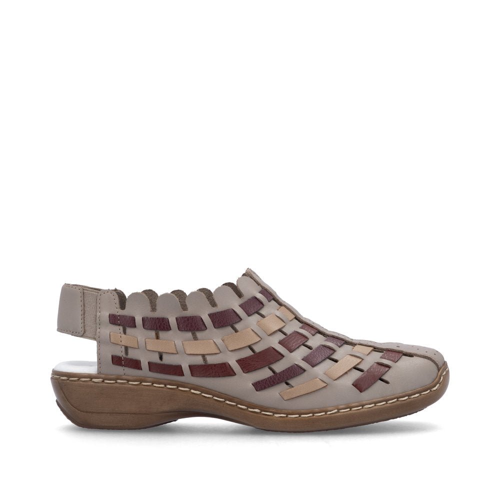 Pantofi Dama Piele Naturala Rieker RIEK 413V8 - Rieker - amely.ro