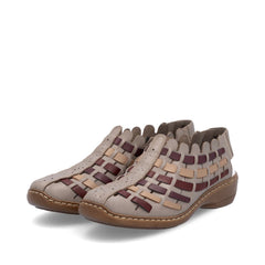 Pantofi Dama Piele Naturala Rieker RIEK 413V8 - Rieker - amely.ro