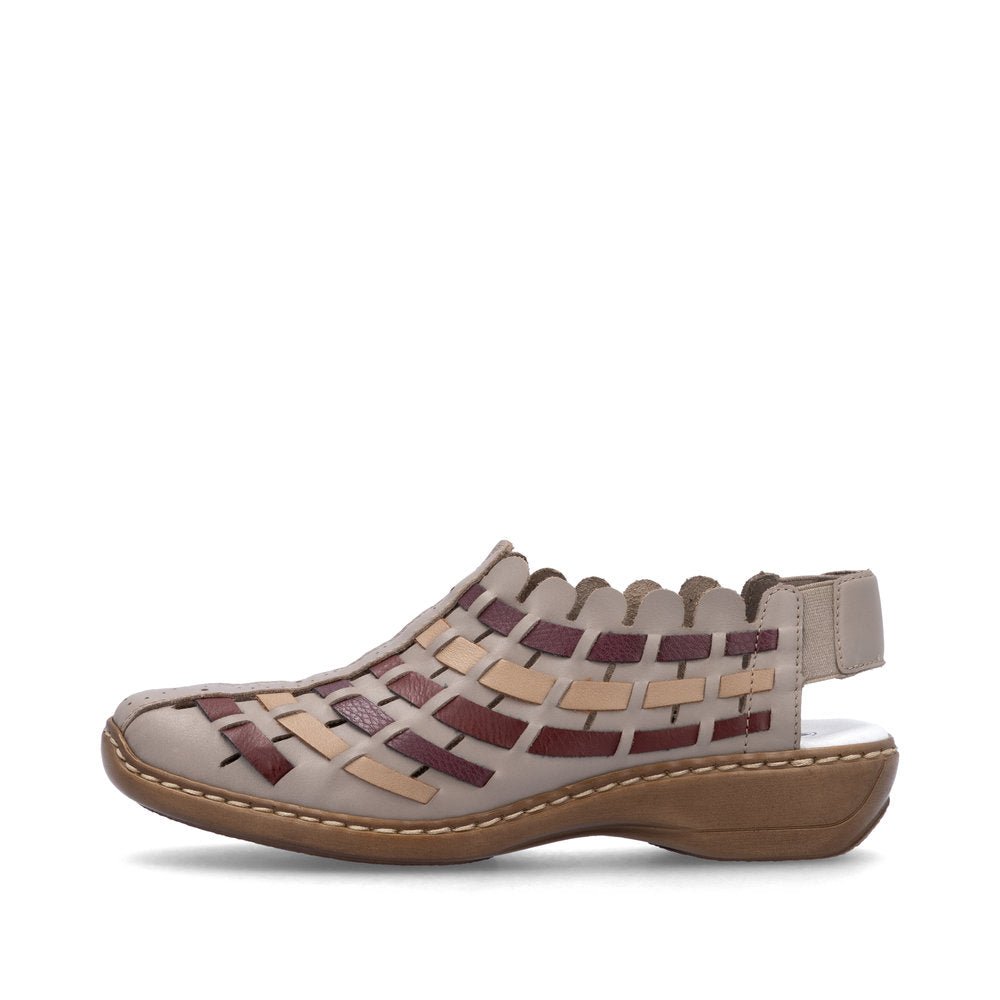 Pantofi Dama Piele Naturala Rieker RIEK 413V8 - Rieker - amely.ro