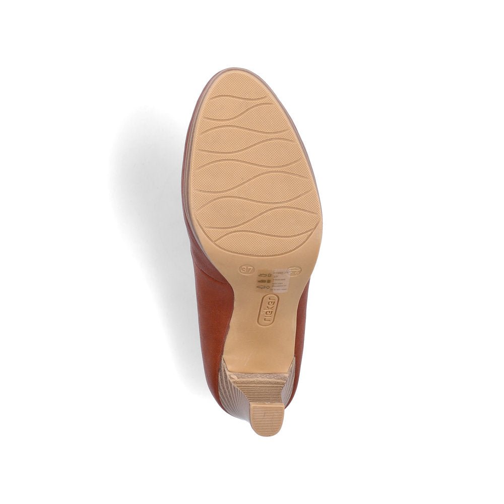 Pantofi Dama Piele Naturala Rieker RIEK 41560 - Rieker - pantofia.ro
