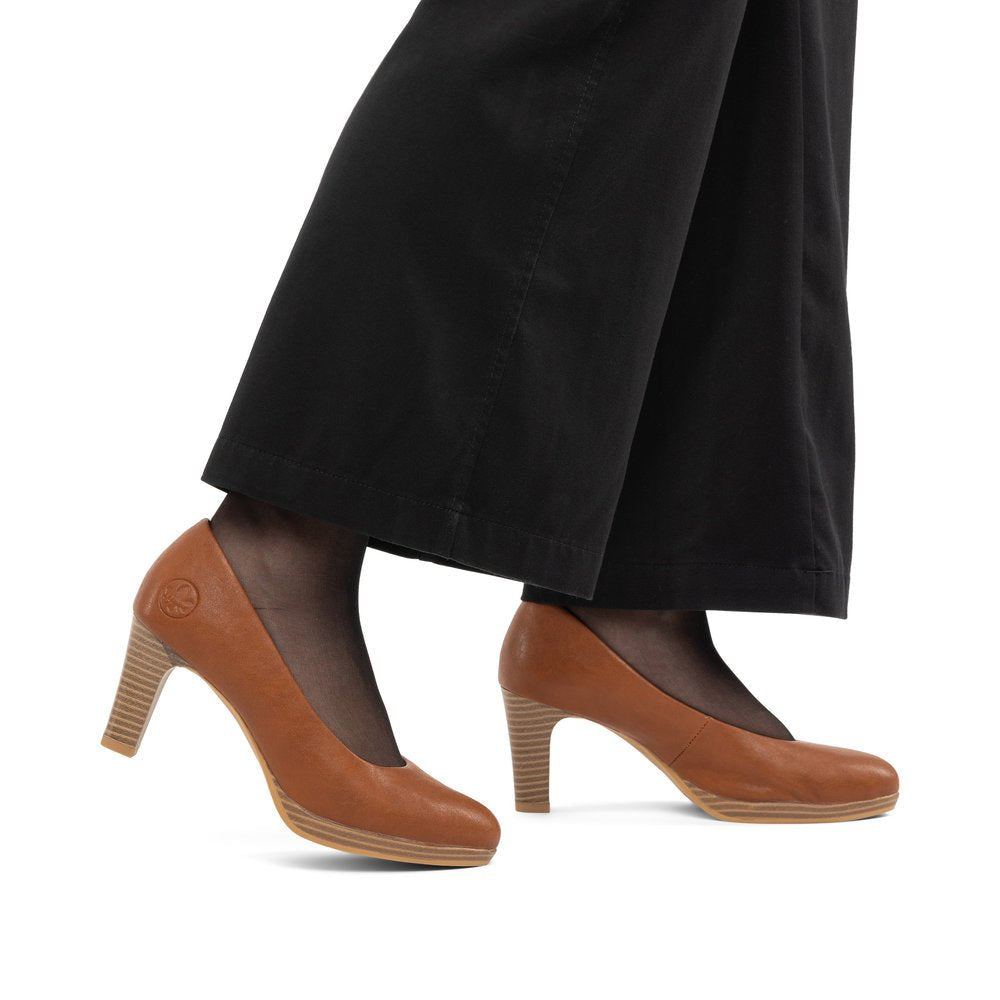 Pantofi Dama Piele Naturala Rieker RIEK 41560 - Rieker - pantofia.ro