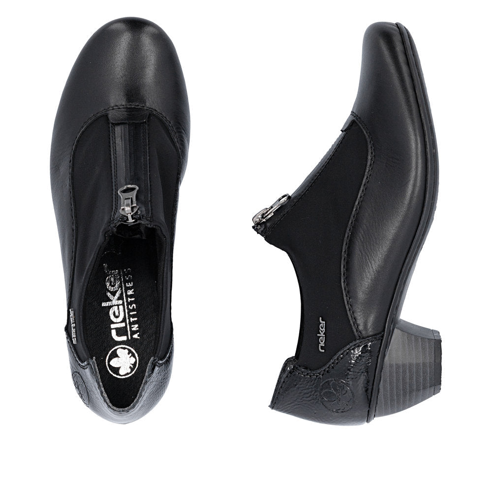 Pantofi Dama Piele Naturala Rieker RIEK 41765 - Rieker - pantofia.ro