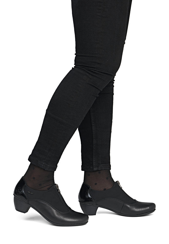 Pantofi Dama Piele Naturala Rieker RIEK 41765 - Rieker - pantofia.ro