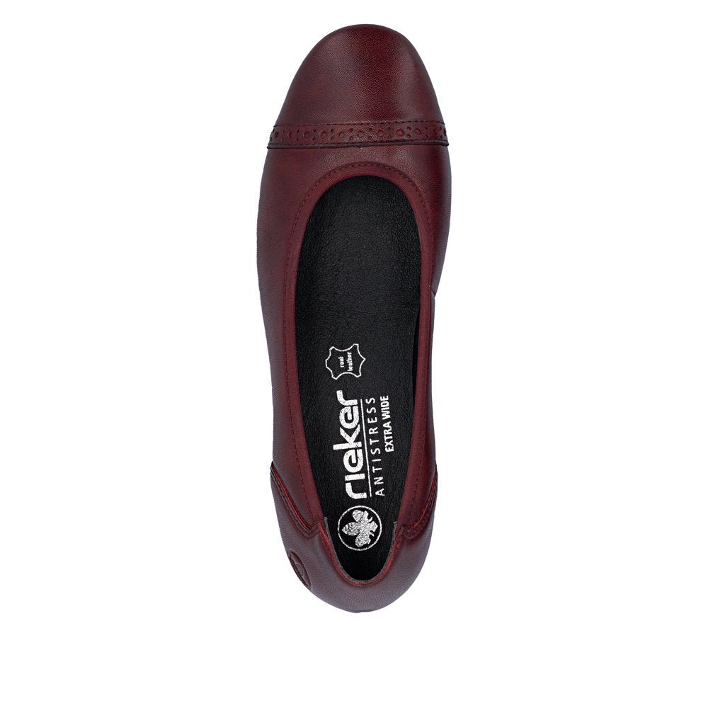 Pantofi Dama Piele Naturala Rieker RIEK 43450 - Rieker - amely.ro