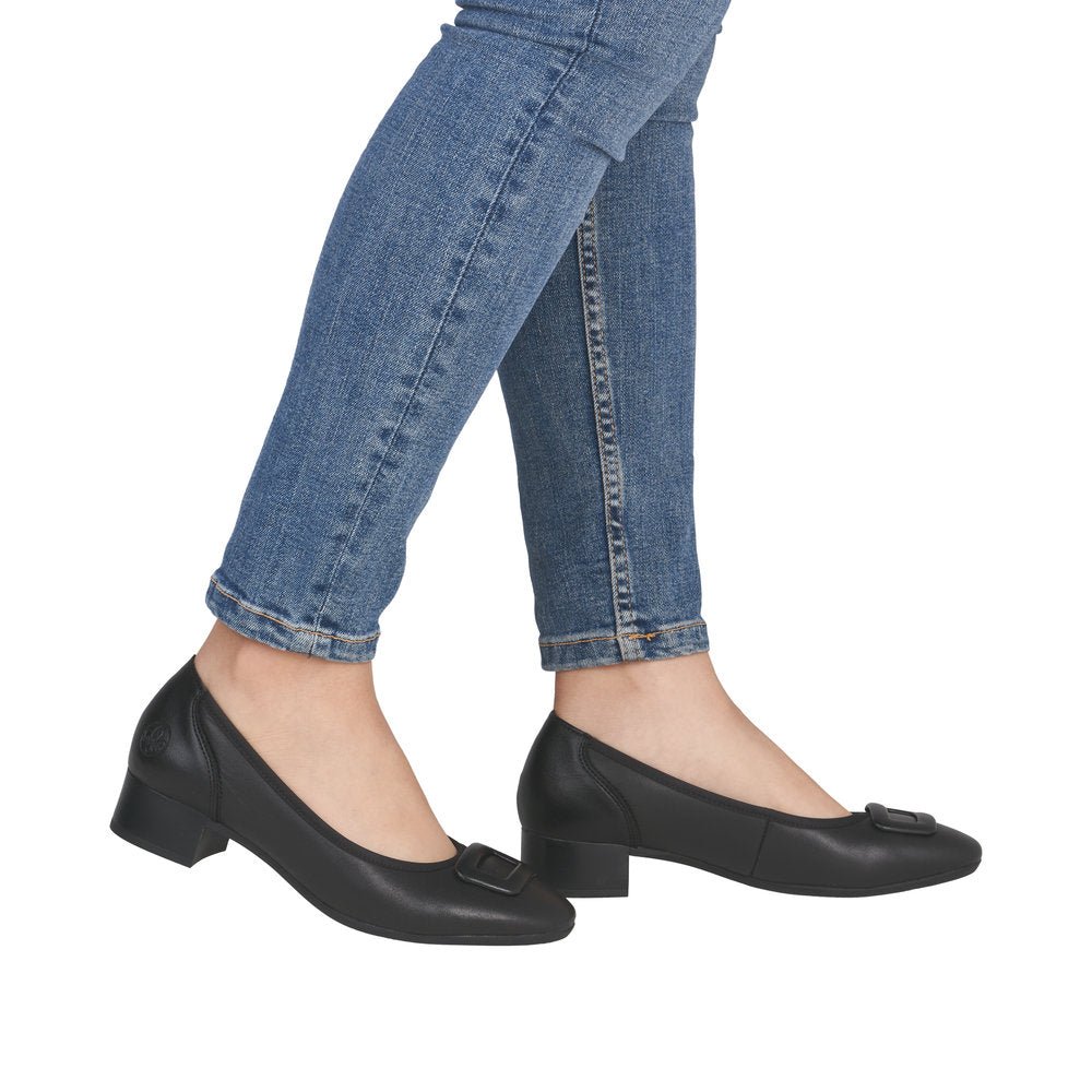 Pantofi Dama Piele Naturala Rieker RIEK 43453 - Rieker - amely.ro