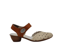 Pantofi Dama Piele Naturala Rieker RIEK 43703 - Rieker - amely.ro