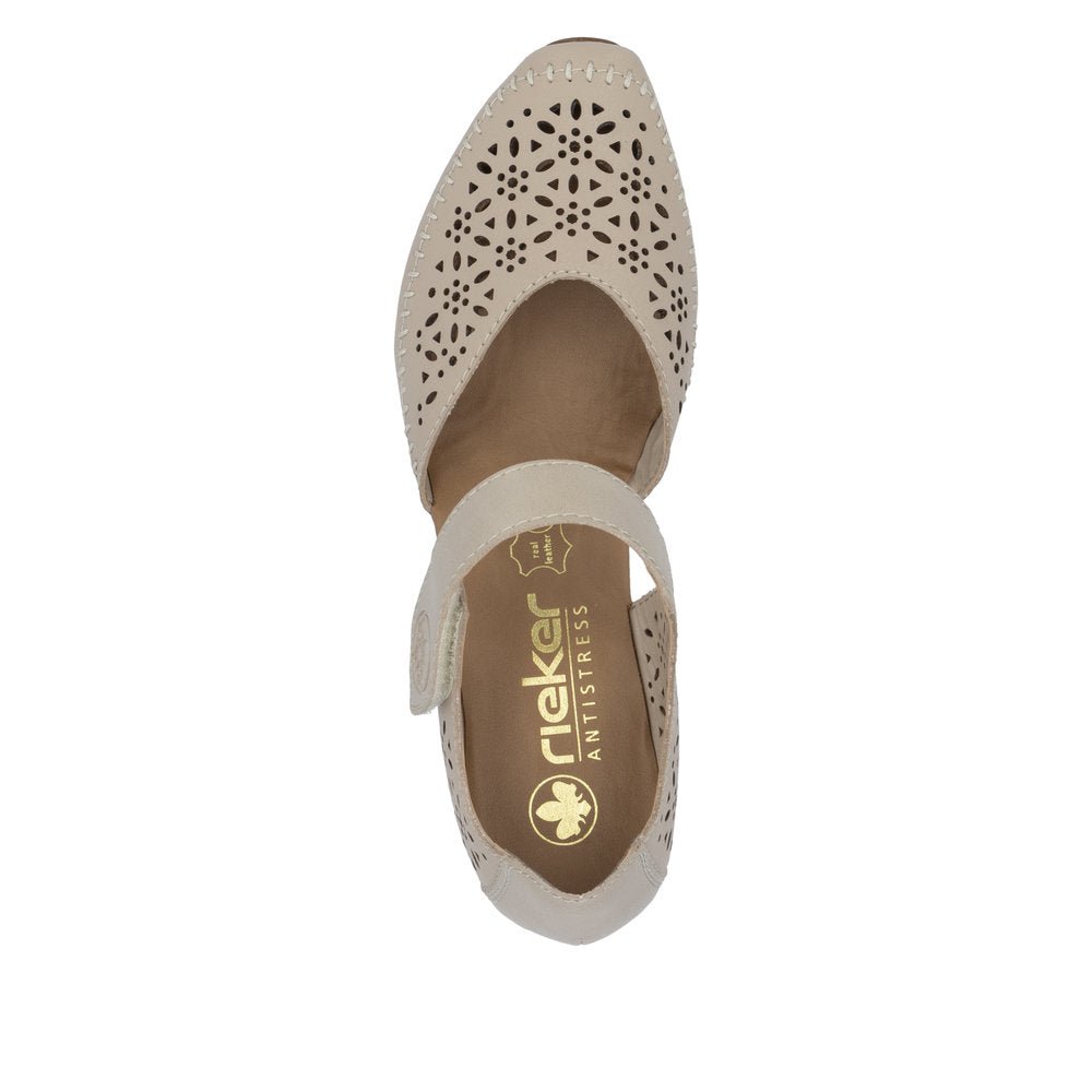 Pantofi Dama Piele Naturala Rieker RIEK 43750 - Rieker - amely.ro