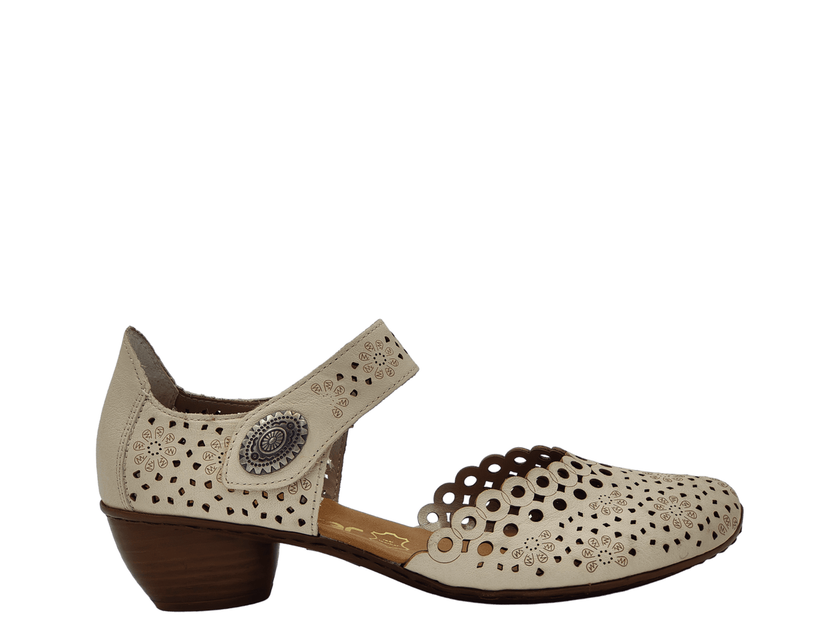 Pantofi Dama Piele Naturala Rieker RIEK 43753 - Rieker - amely.ro