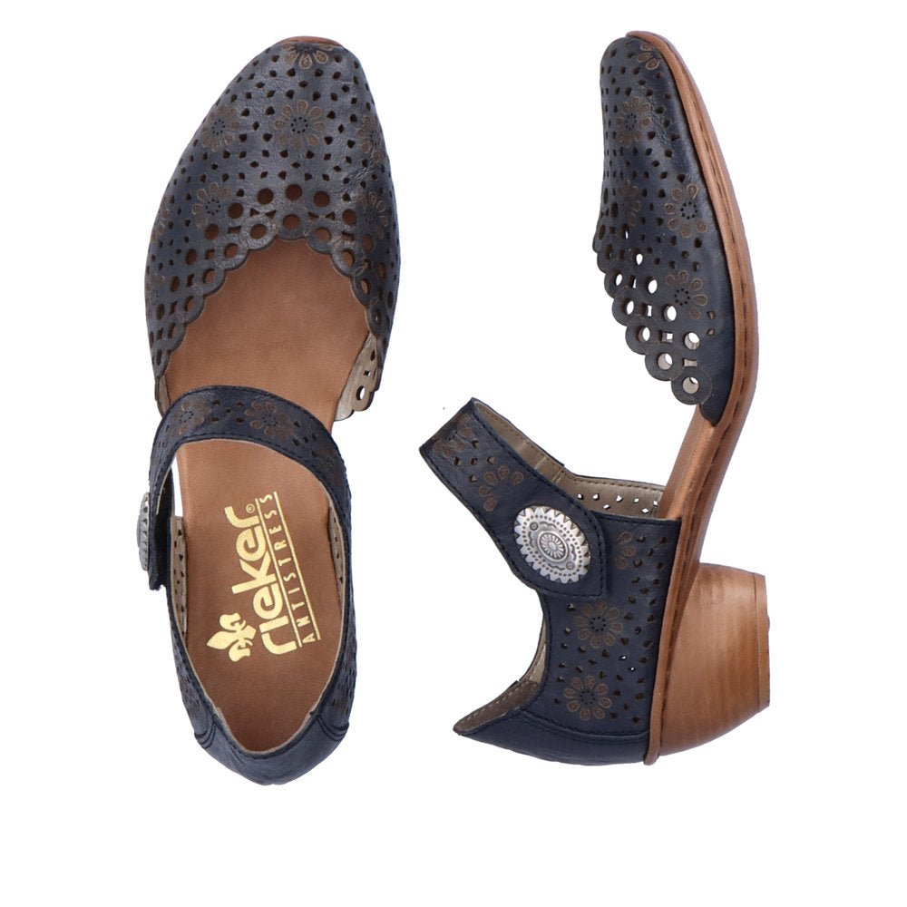Pantofi Dama Piele Naturala Rieker RIEK 43753 - Rieker - amely.ro