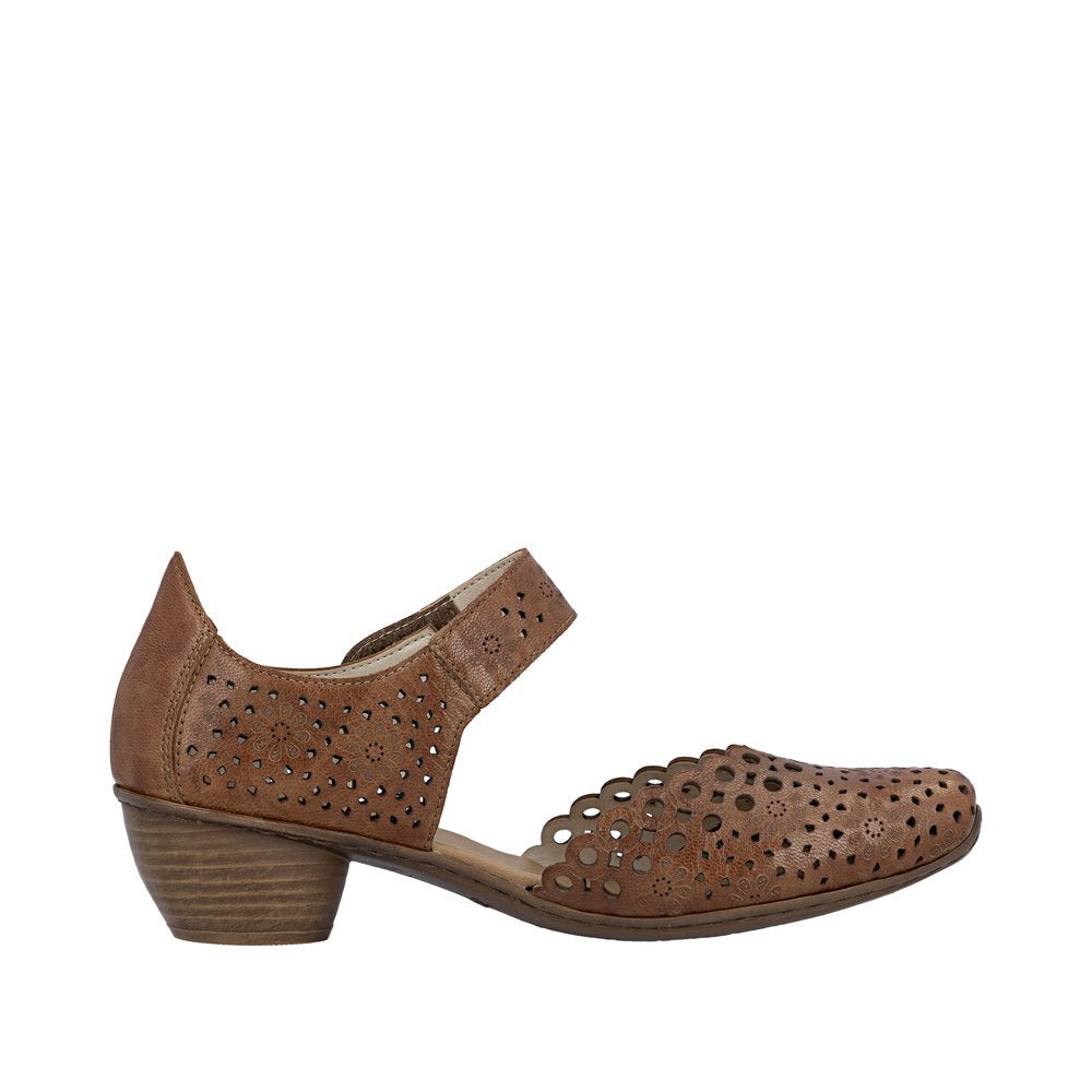Pantofi Dama Piele Naturala Rieker RIEK 43753 - Rieker - amely.ro