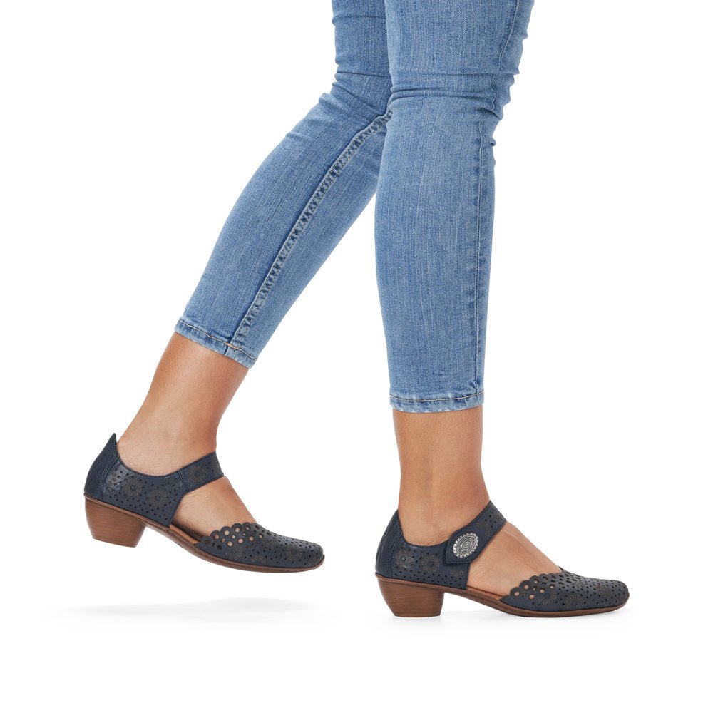 Pantofi Dama Piele Naturala Rieker RIEK 43753 - Rieker - amely.ro