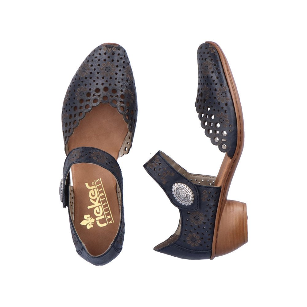 Pantofi Dama Piele Naturala Rieker RIEK 43753 - Rieker - amely.ro