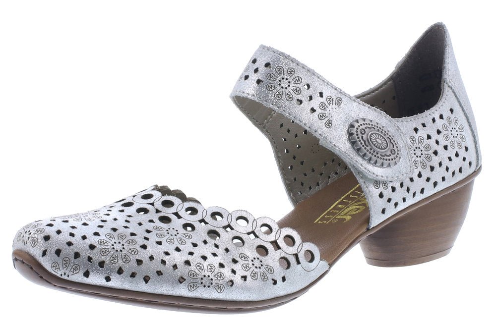 Pantofi Dama Piele Naturala Rieker RIEK 43753 - Rieker - amely.ro