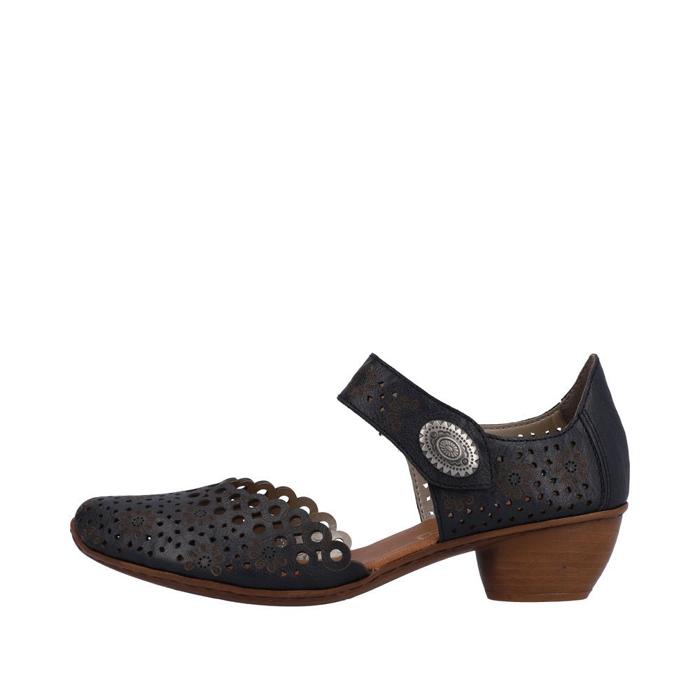Pantofi Dama Piele Naturala Rieker RIEK 43753 - Rieker - amely.ro