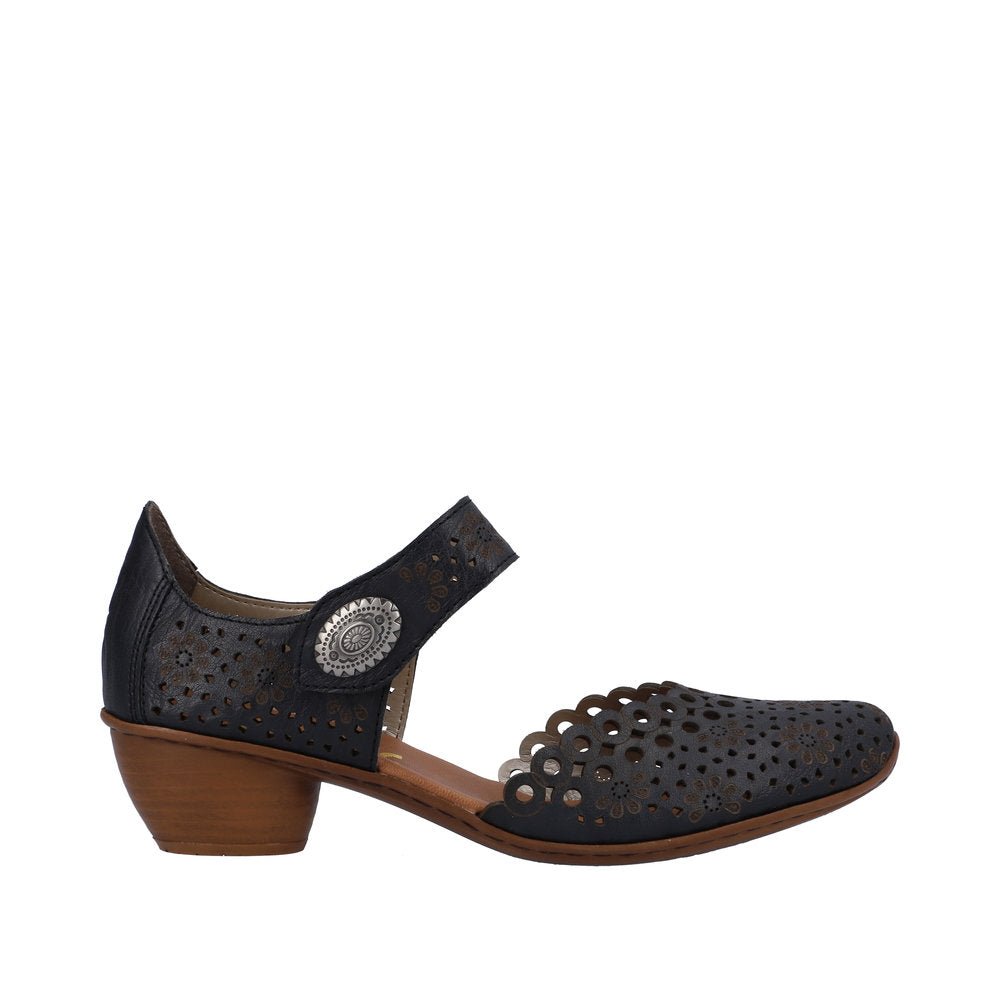 Pantofi Dama Piele Naturala Rieker RIEK 43753 - Rieker - amely.ro