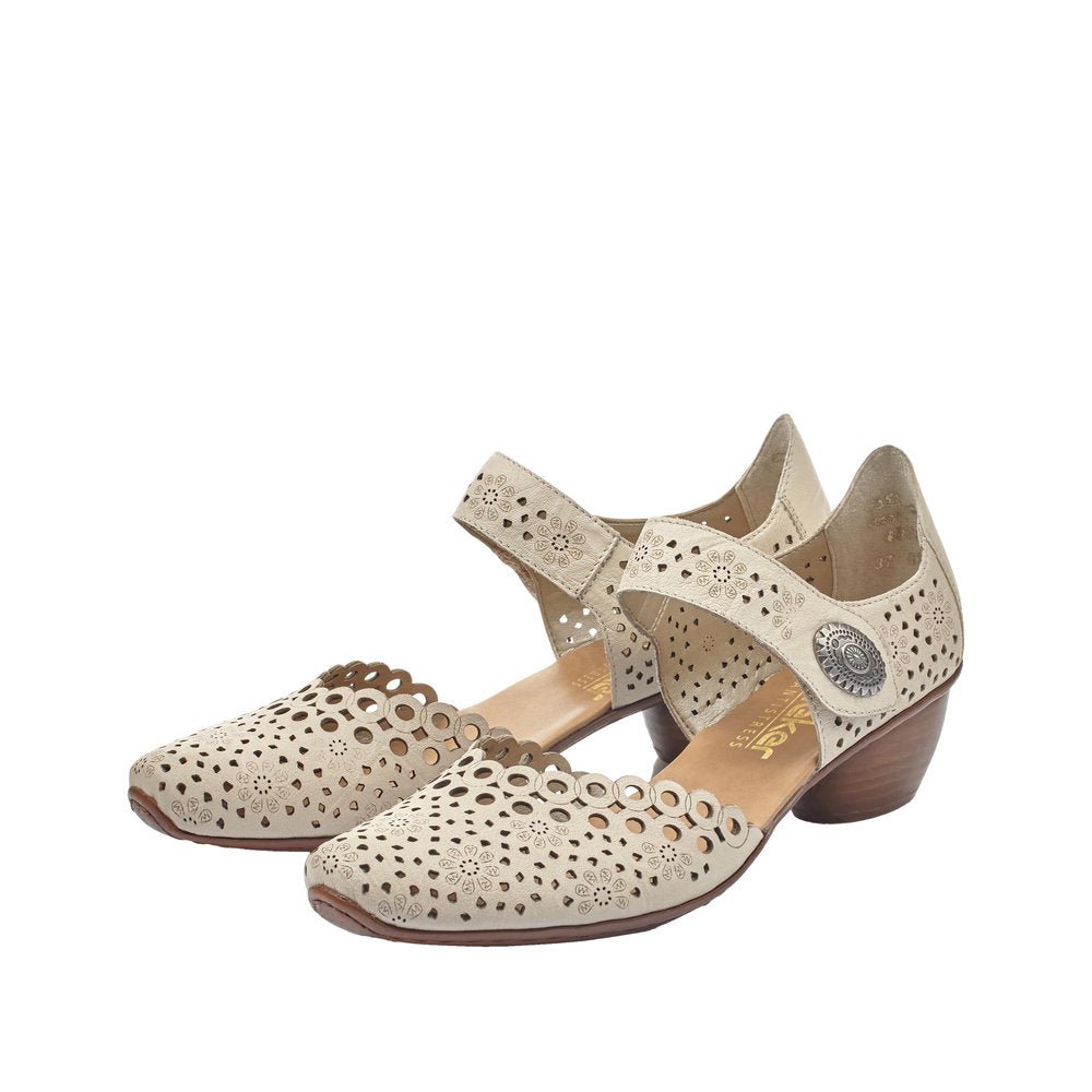 Pantofi Dama Piele Naturala Rieker RIEK 43753 - Rieker - amely.ro