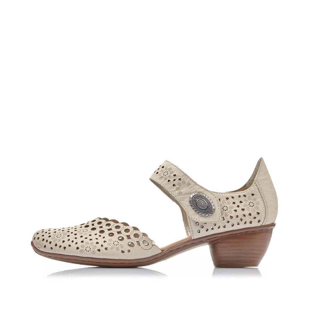 Pantofi Dama Piele Naturala Rieker RIEK 43753 - Rieker - amely.ro