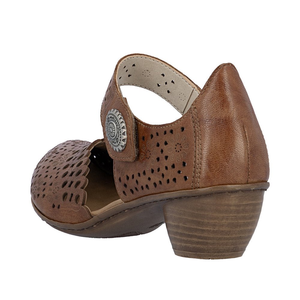 Pantofi Dama Piele Naturala Rieker RIEK 43753 - Rieker - amely.ro
