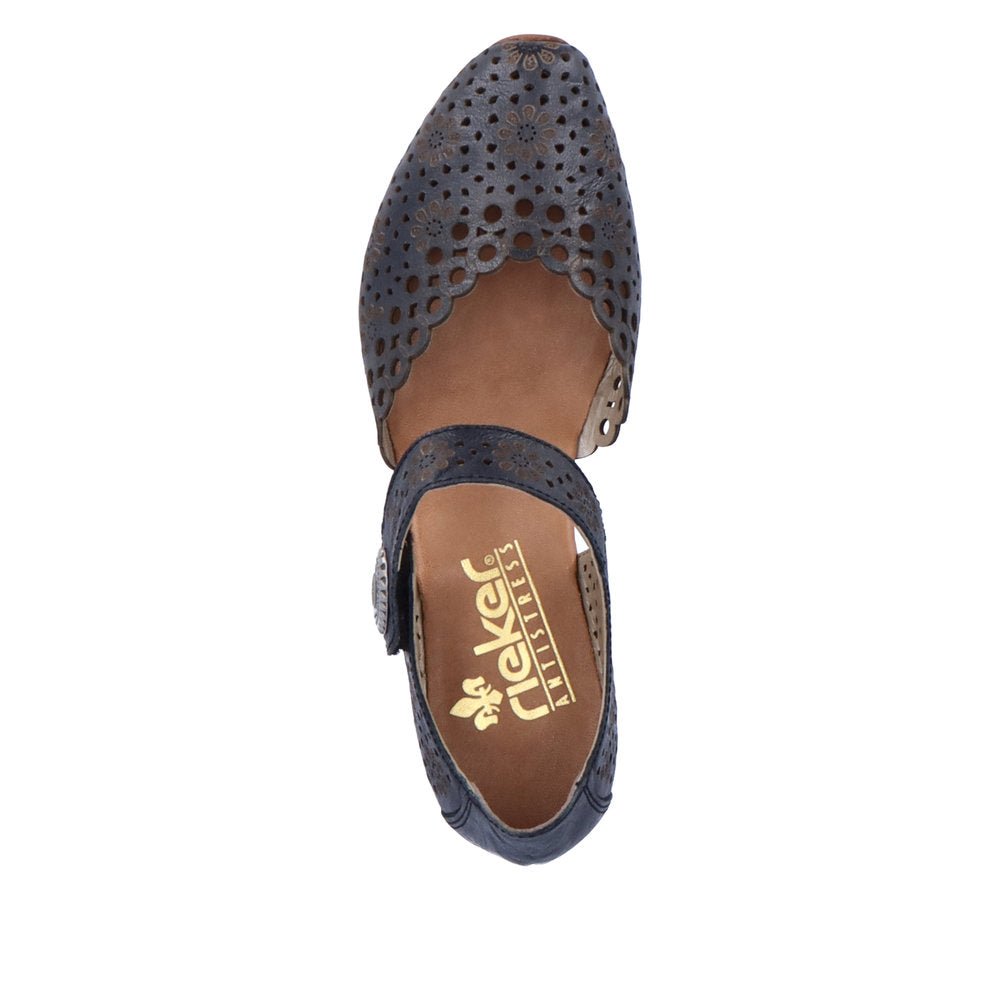 Pantofi Dama Piele Naturala Rieker RIEK 43753 - Rieker - amely.ro