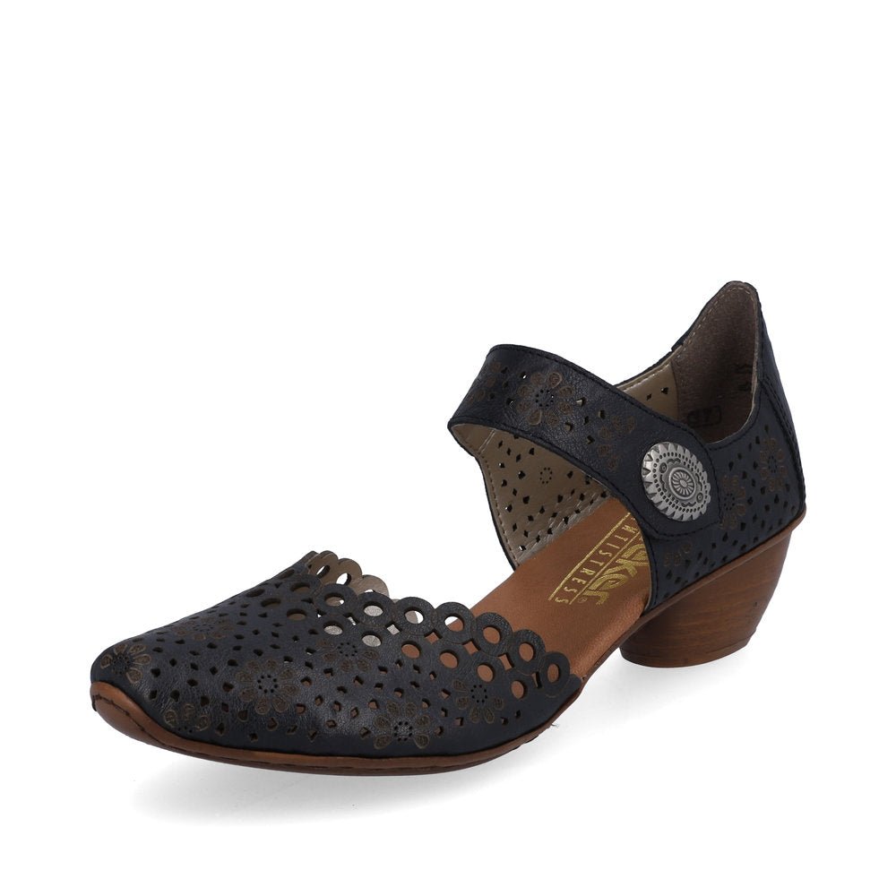 Pantofi Dama Piele Naturala Rieker RIEK 43753 - Rieker - amely.ro